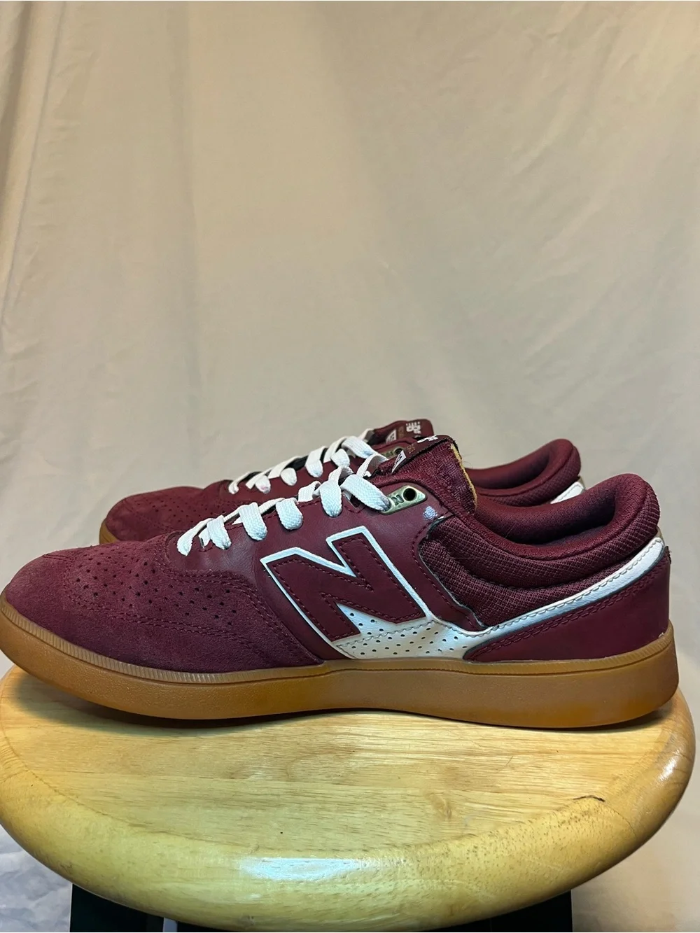 New Balance Numeric 508 Burgundy Westgate NM508BWP Men’s Size 9